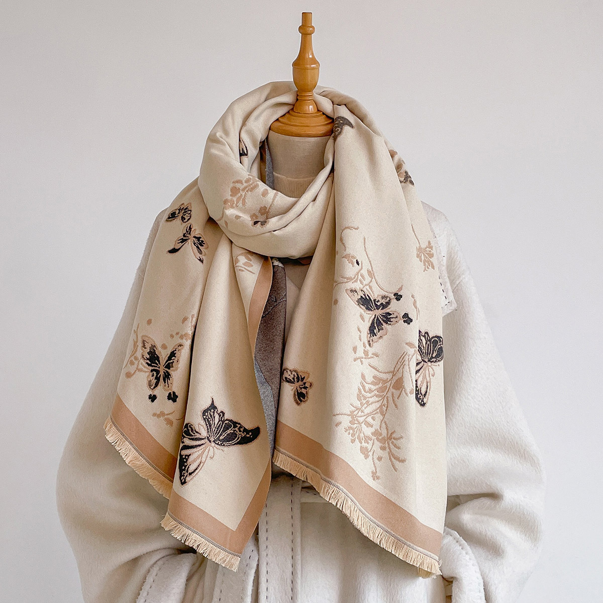 Women Imitation Cashmere Scarf - Cashmere Pashmina Wrap recension och pris