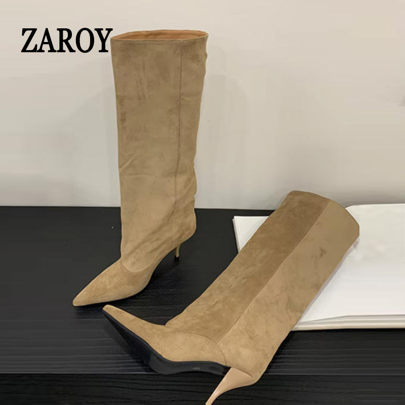 ZAROY Knee High Women Boots Wi - Waterproof Winter Boot recension och pris