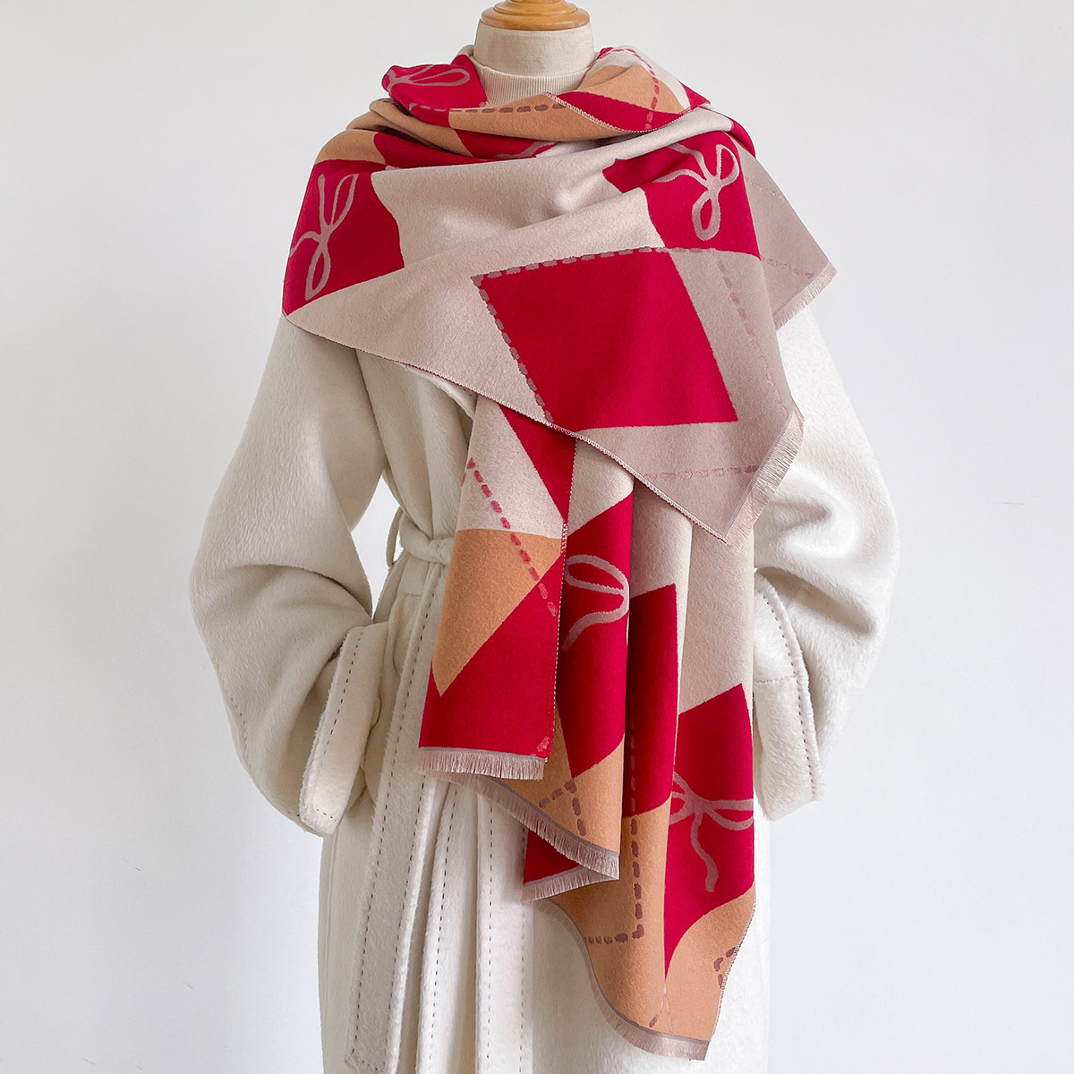 Women Imitation Cashmere Scarf - Cashmere Pashmina Wrap recension och pris