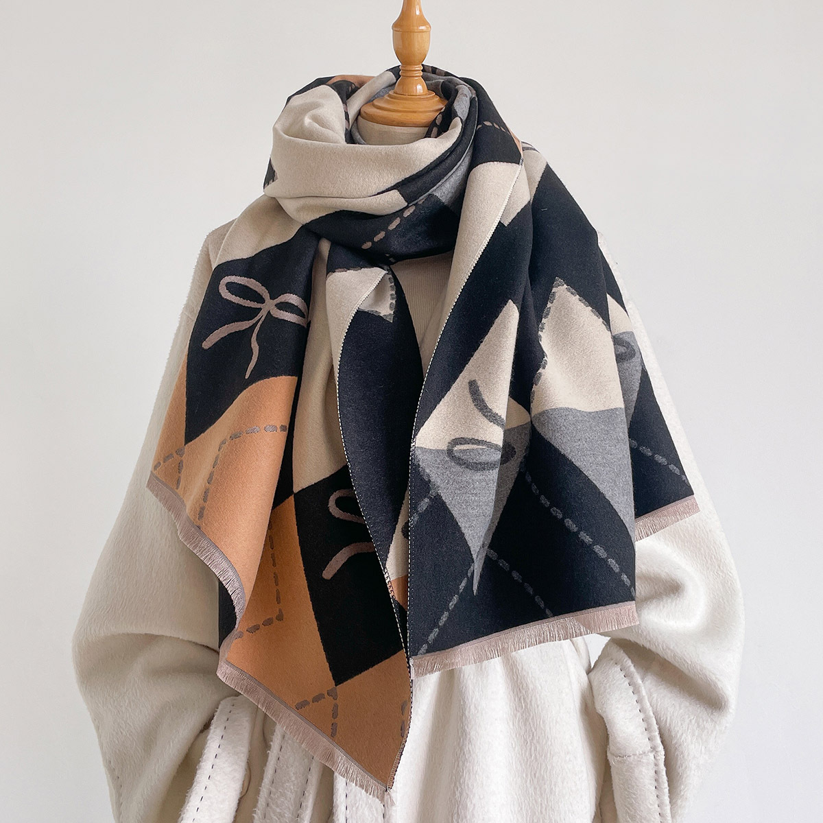 Women Imitation Cashmere Scarf - Cashmere Pashmina Wrap recension och pris