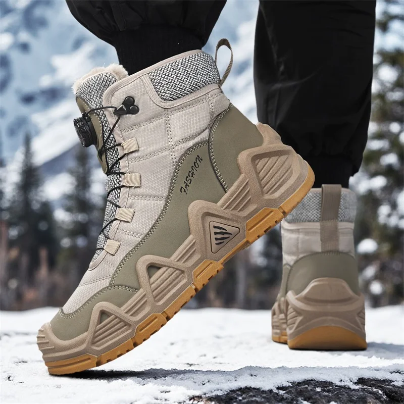 Warm Fur Outdoor Mens Combat T - Waterproof Winter Boot recension och pris