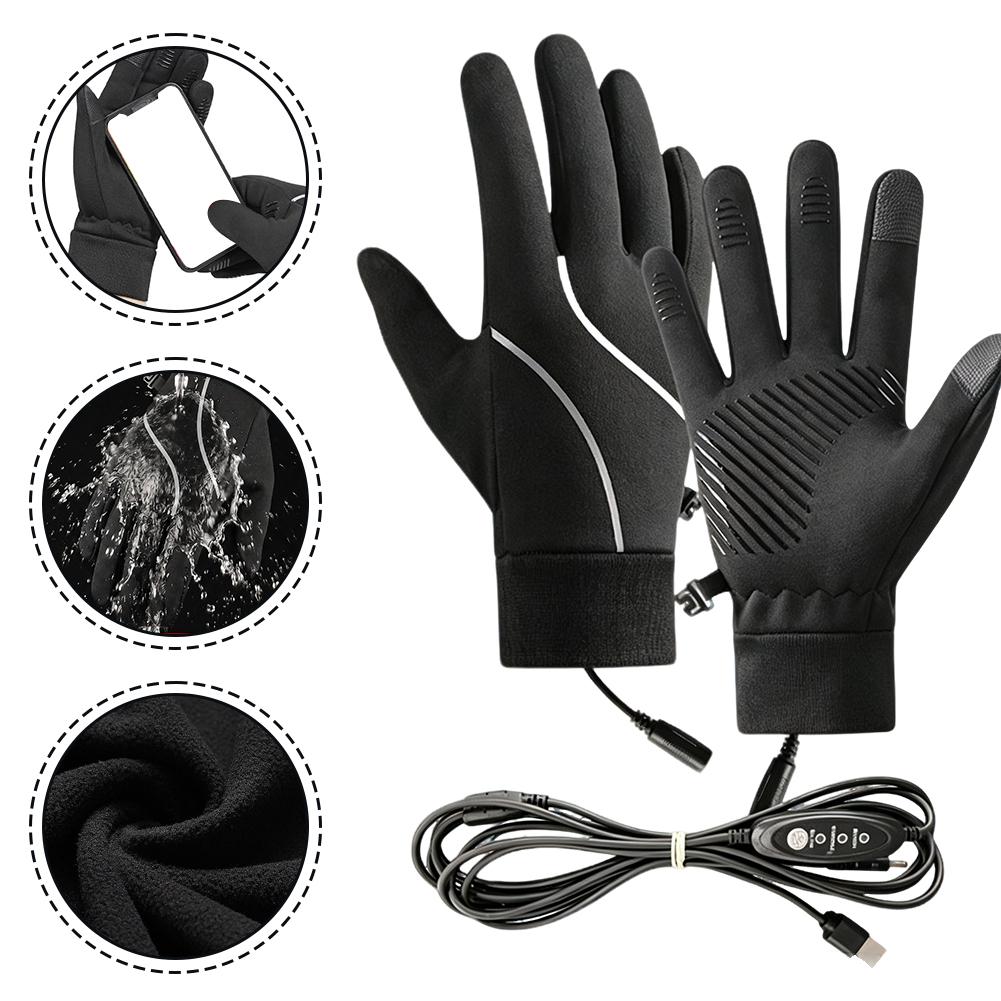 Rechargeable Heated Gloves Win - Touch Screen Gloves recension och pris