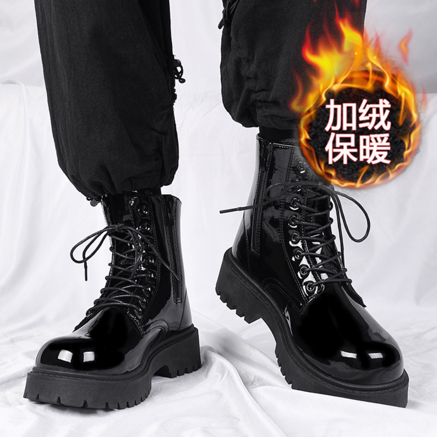 Men's warm plush high-top boot - Waterproof Winter Boot recension och pris