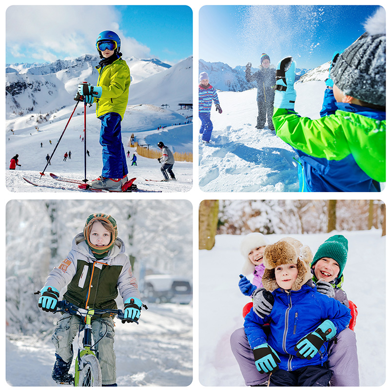Waterproof Heated Ski Snowboar - Snow Glove Insulated recension och pris