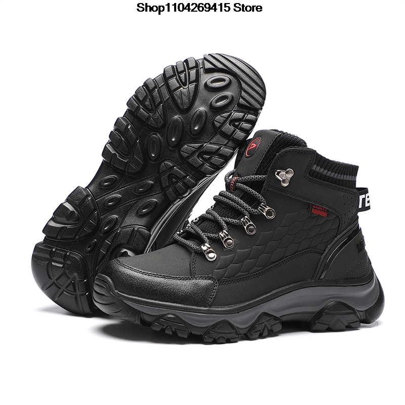 Men's Winter Hiking Snow Boots - Waterproof Winter Boot recension och pris