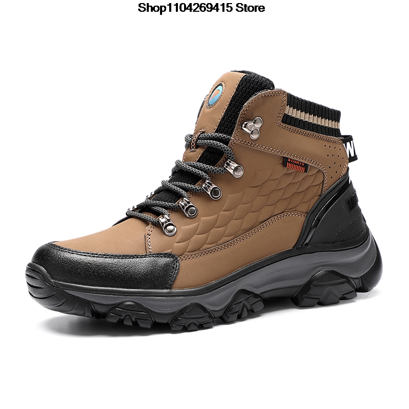 Men's Winter Hiking Snow Boots - Waterproof Winter Boot recension och pris