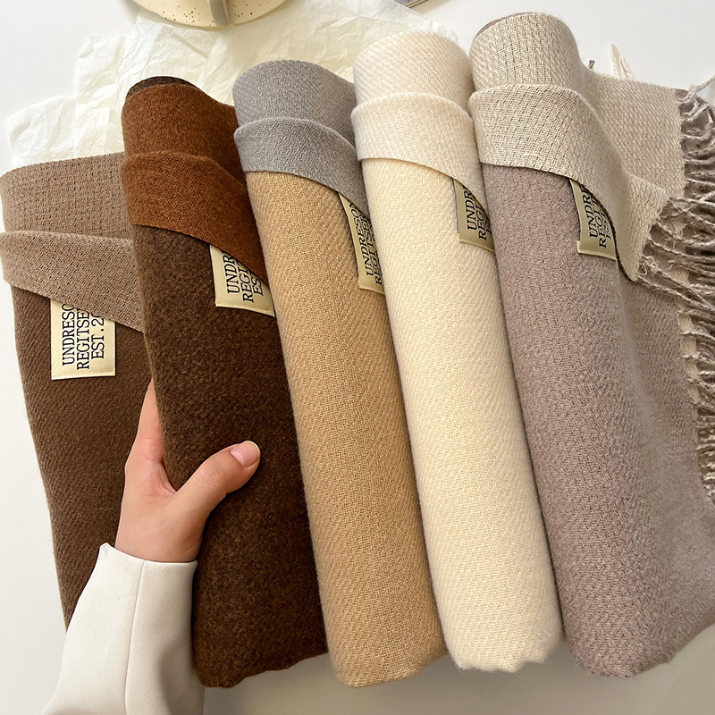 Fashion Solid Cashmere Warm Sc - Cashmere Pashmina Wrap recension och pris