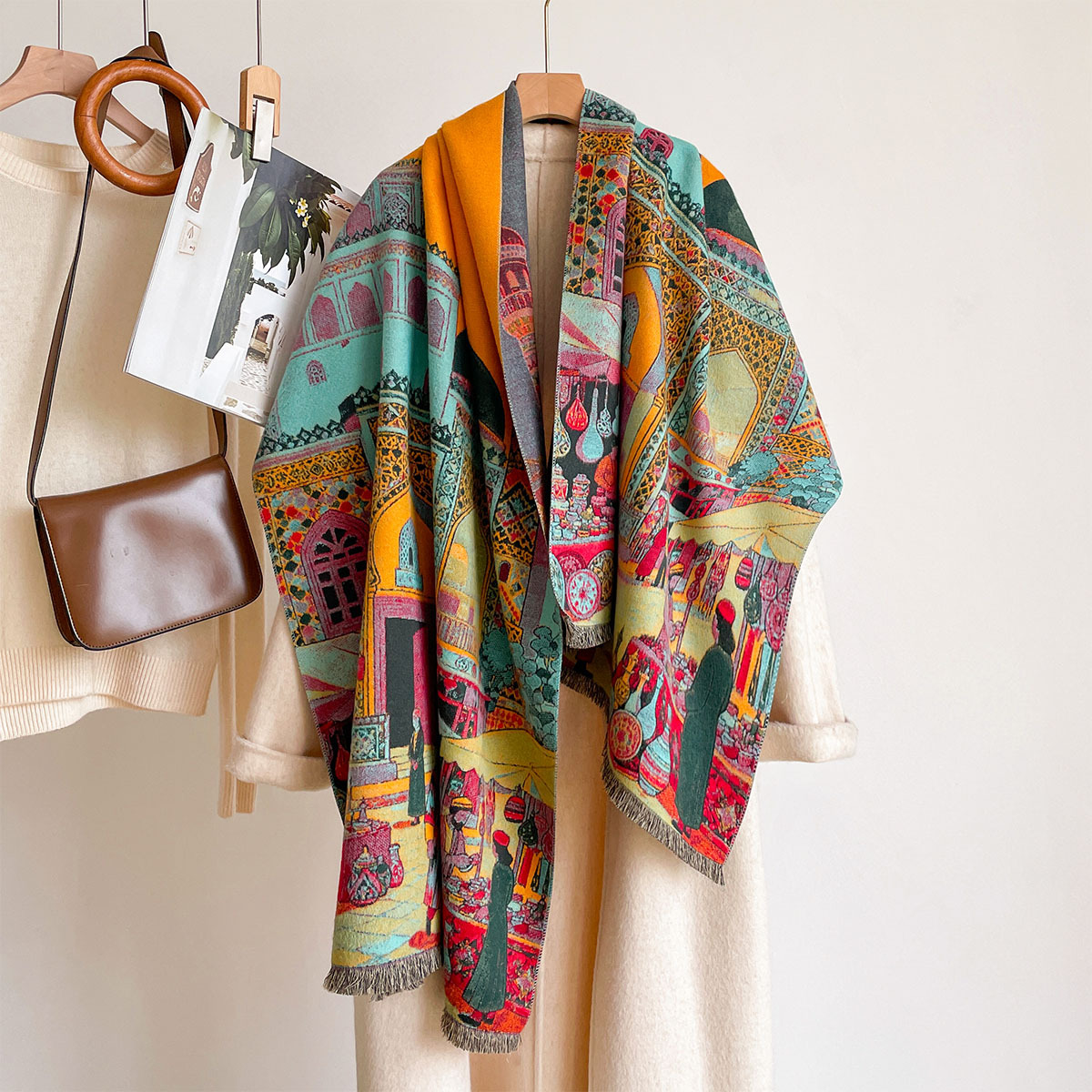 Women Imitation Cashmere Scarf - Cashmere Pashmina Wrap recension och pris