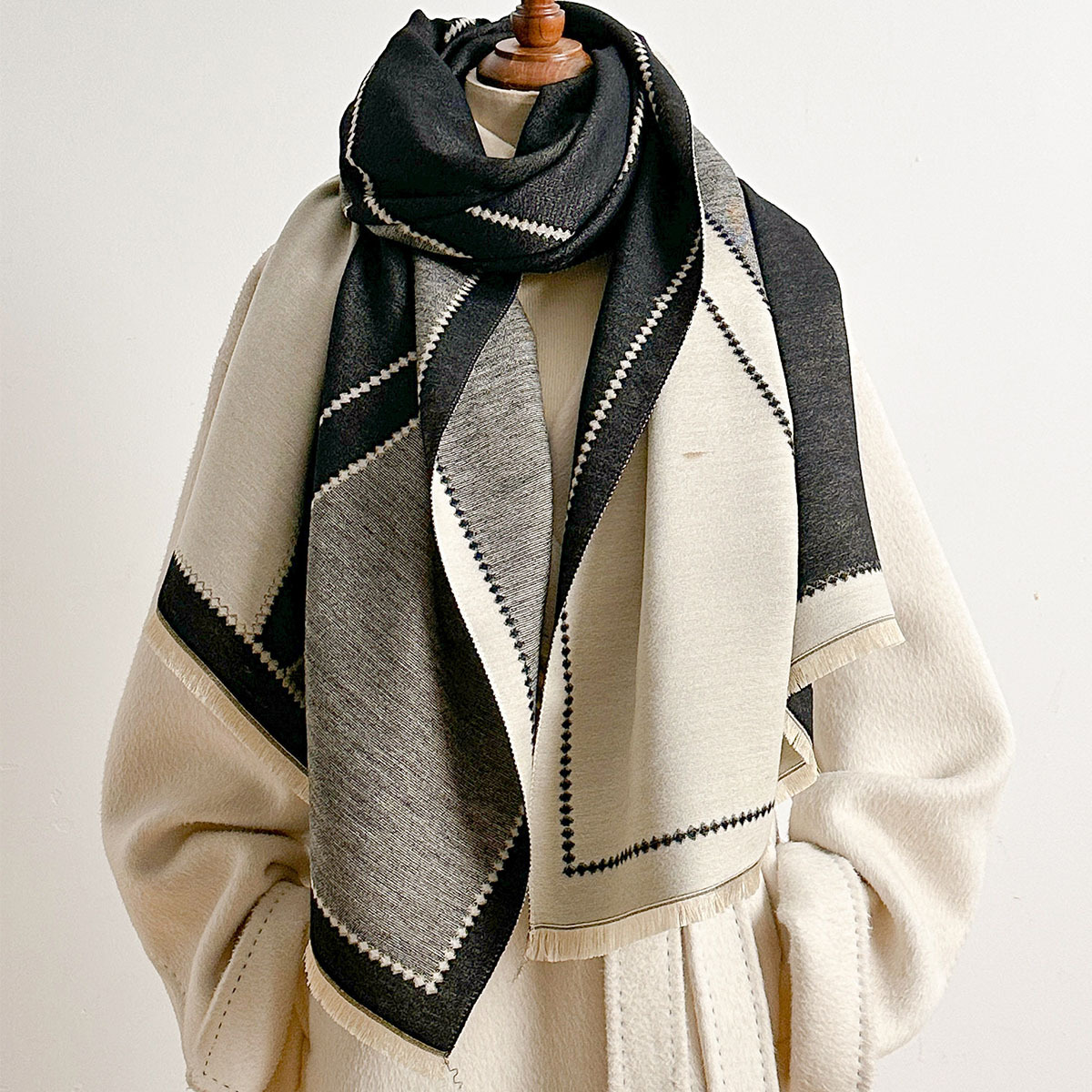 Women Imitation Cashmere Scarf - Cashmere Pashmina Wrap recension och pris