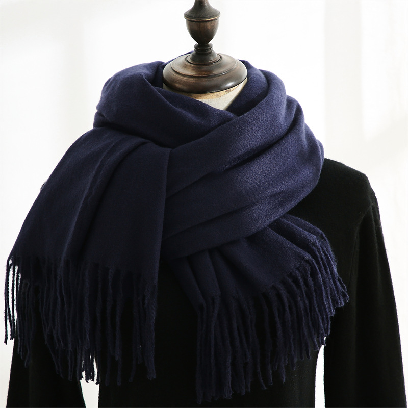 Fashion Scarf Man Winter Warm  - Wool Scarf Men recension och pris