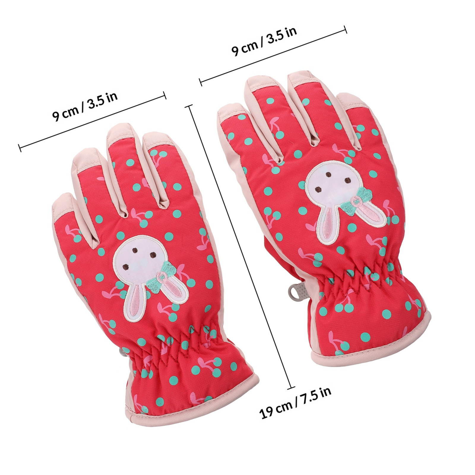 1Pair Children Ski Gloves Wate - Snow Glove Insulated recension och pris