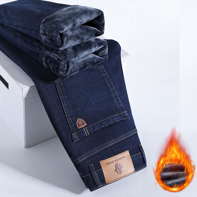 Winter Warm Fleece Jeans Men's - Levis Jeans 501 recension och pris