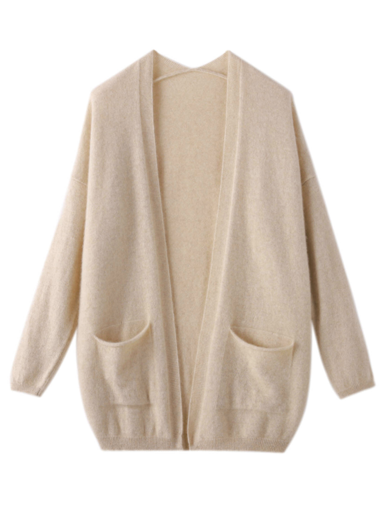 Spring Autumn New Women Cardig - Wool Coat Peacoat recension och pris