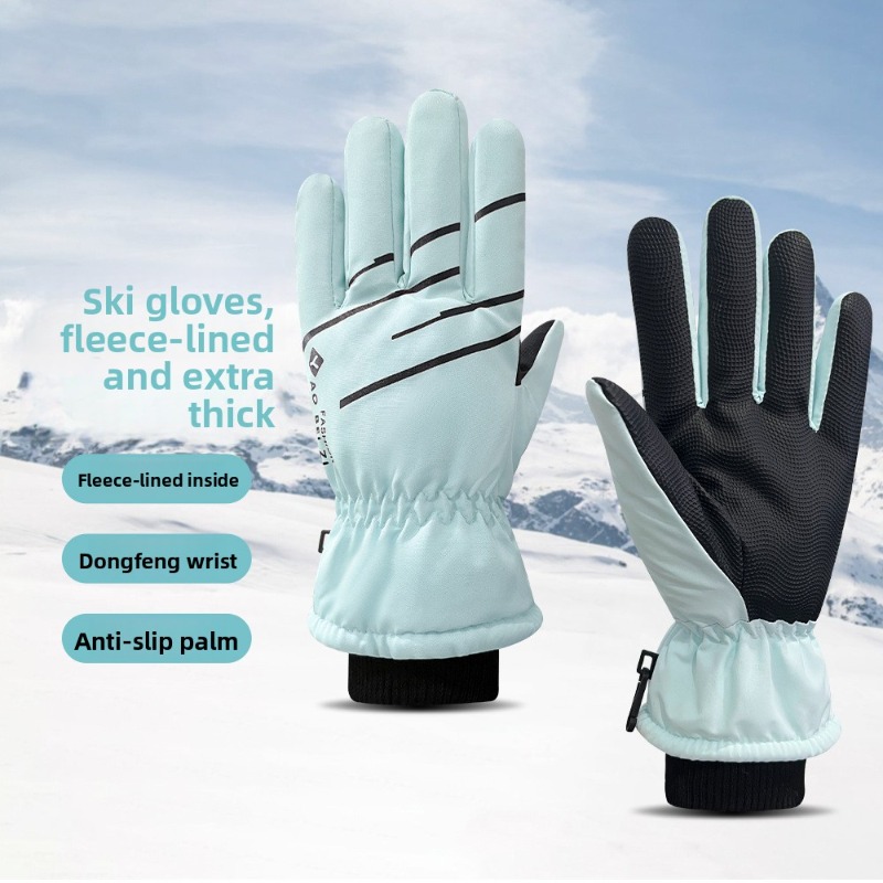 Womens Winter Ski Gloves Touch - Snow Glove Insulated recension och pris
