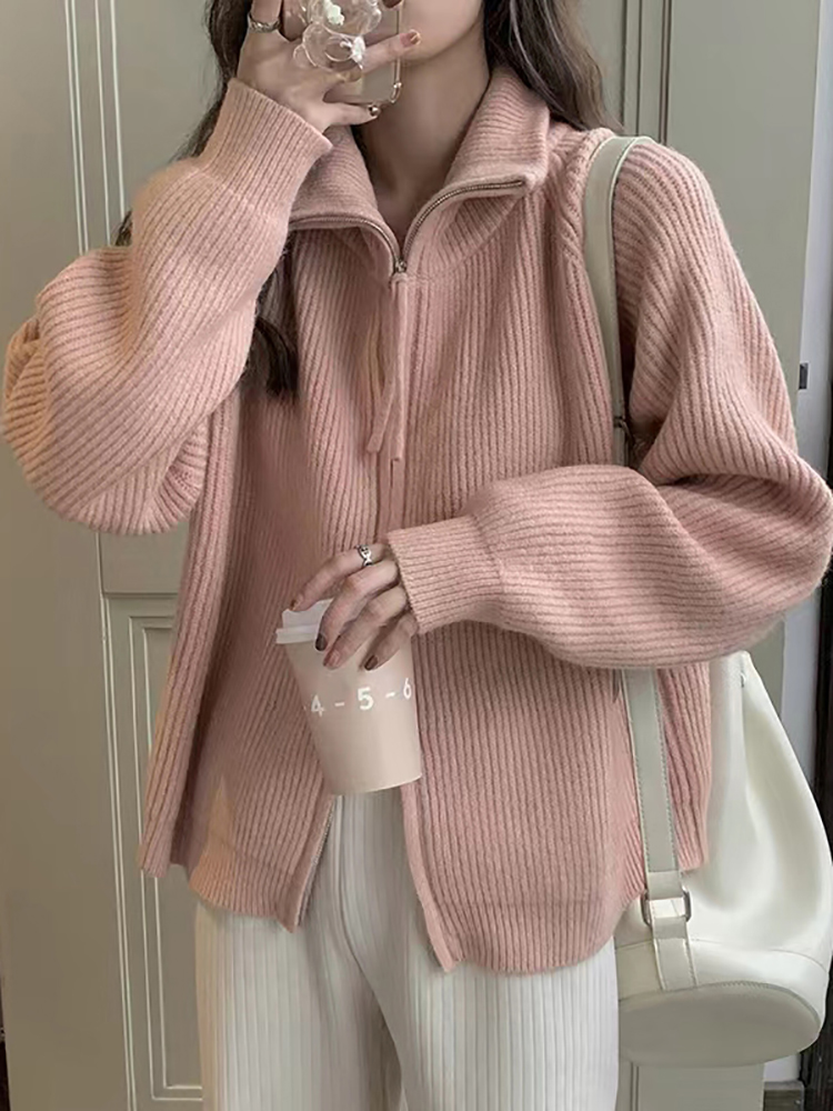 Autumn Winter Woman Fashion Kn - Wool Coat Peacoat recension och pris