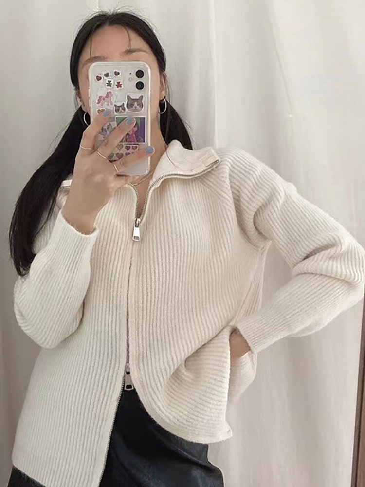 Autumn Winter Woman Fashion Kn - Wool Coat Peacoat recension och pris