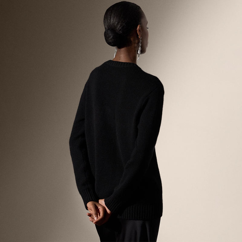 Trench Teddy Bear Knit Sweater - Wool Coat Peacoat recension och pris